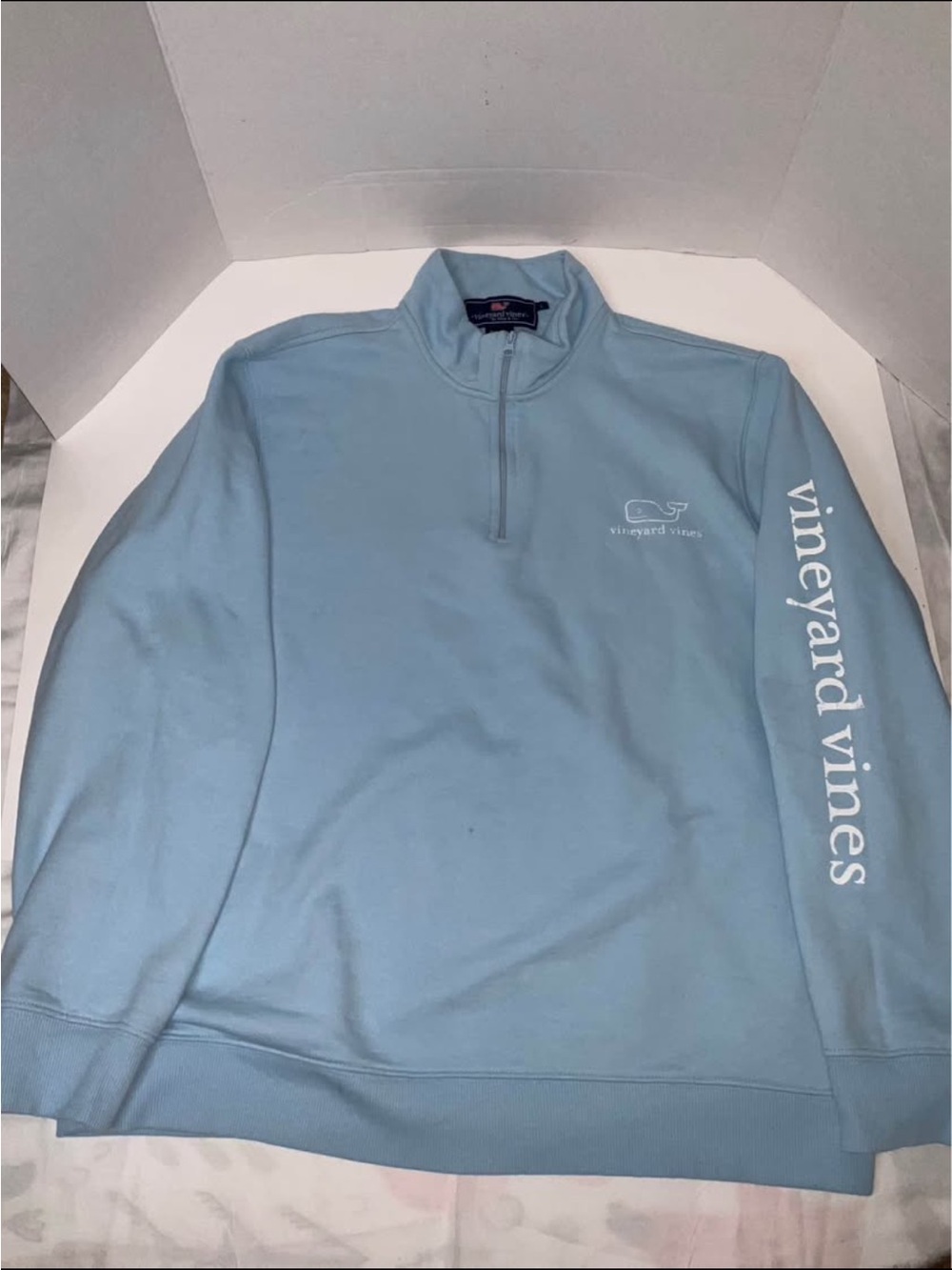 Vineyard Vines blue cotton sweatshirt